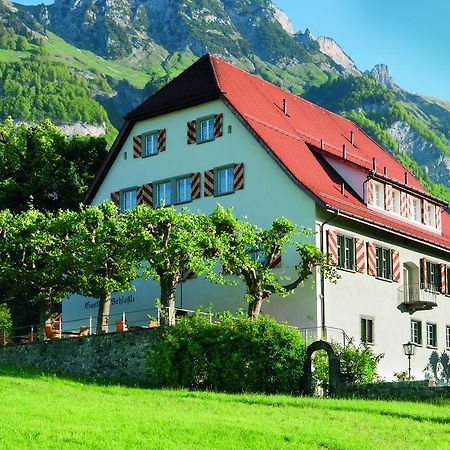 Hotel Restaurant Schloessli Sax Exterior foto